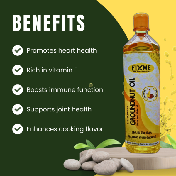 Fixme groundnut oil