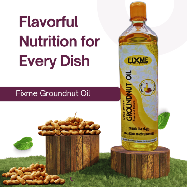 Fixme groundnut oil
