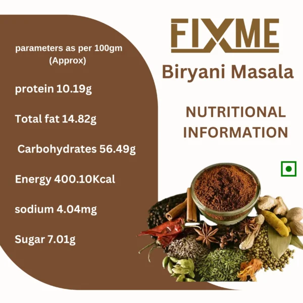 Fixme Biryani Masala - Image 2